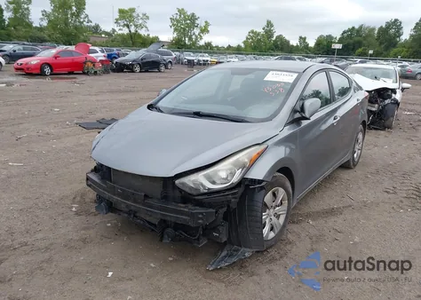 2016 Hyundai Elantra Se z USA, uszkodzony, nr VIN KMHDH4AE3GU621615